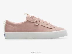 γυναίκες Keds σλιπ από ψεύτικο δέρμα στο sneaker μωβ 006DX212