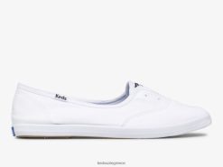 γυναίκες Keds Chillax mini twill slip on sneaker άσπρο 006DX4