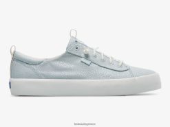 γυναίκες Keds sneaker από καμβά με κουκκίδες γαλάζιο ασημί 006DX62