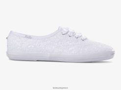 γυναίκες Keds sneaker με παγιέτες πρωταθλήματος άσπρο 006DX178