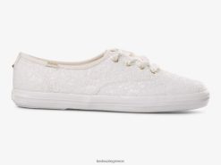 γυναίκες Keds sneaker με παγιέτες πρωταθλήματος υπόλευκο 006DX179