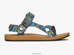 γυναίκες Keds x Rifle Paper Co. τρίο σανδάλι ΠΟΛΕΜΙΚΟ ΝΑΥΤΙΚΟ 006DX55